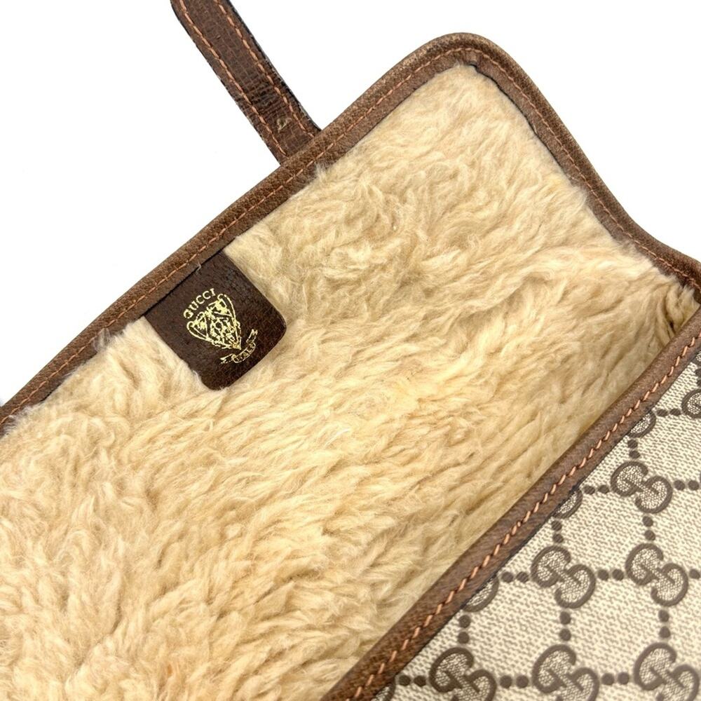 Vintage Gucci Tan GG Monogram Rifle Sling Bag - Picture 8 of 8